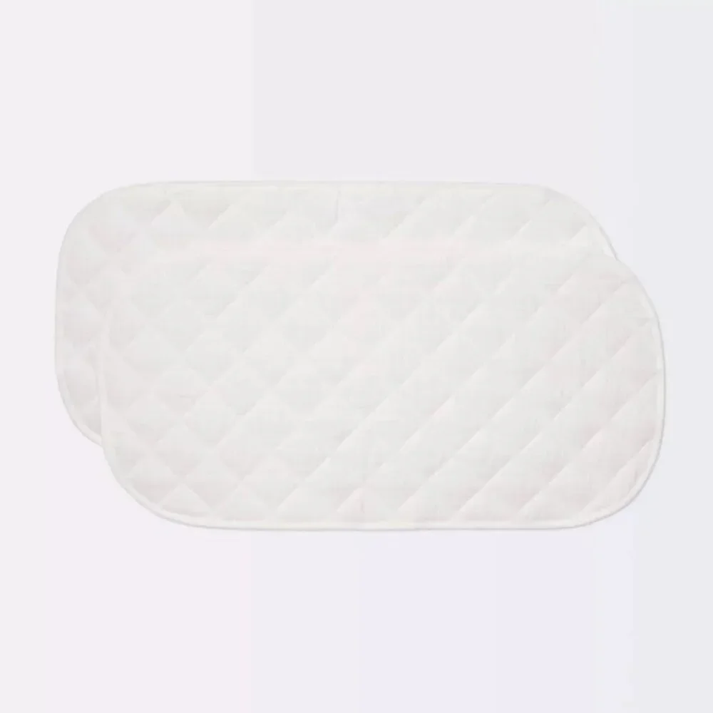 Cloud Island Muslin Changing Pad Liner - Cream - 2pk - NEW WITH TAGS